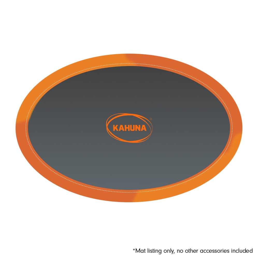 UV-Proof Anti-Graze 8x14ft Oval Trampoline Mat | Kahuna