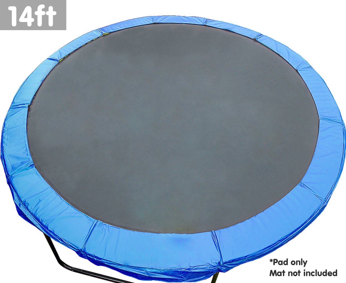 14ft Weatherproof Trampoline Safety Spring Pad with Skirt - Powertrain