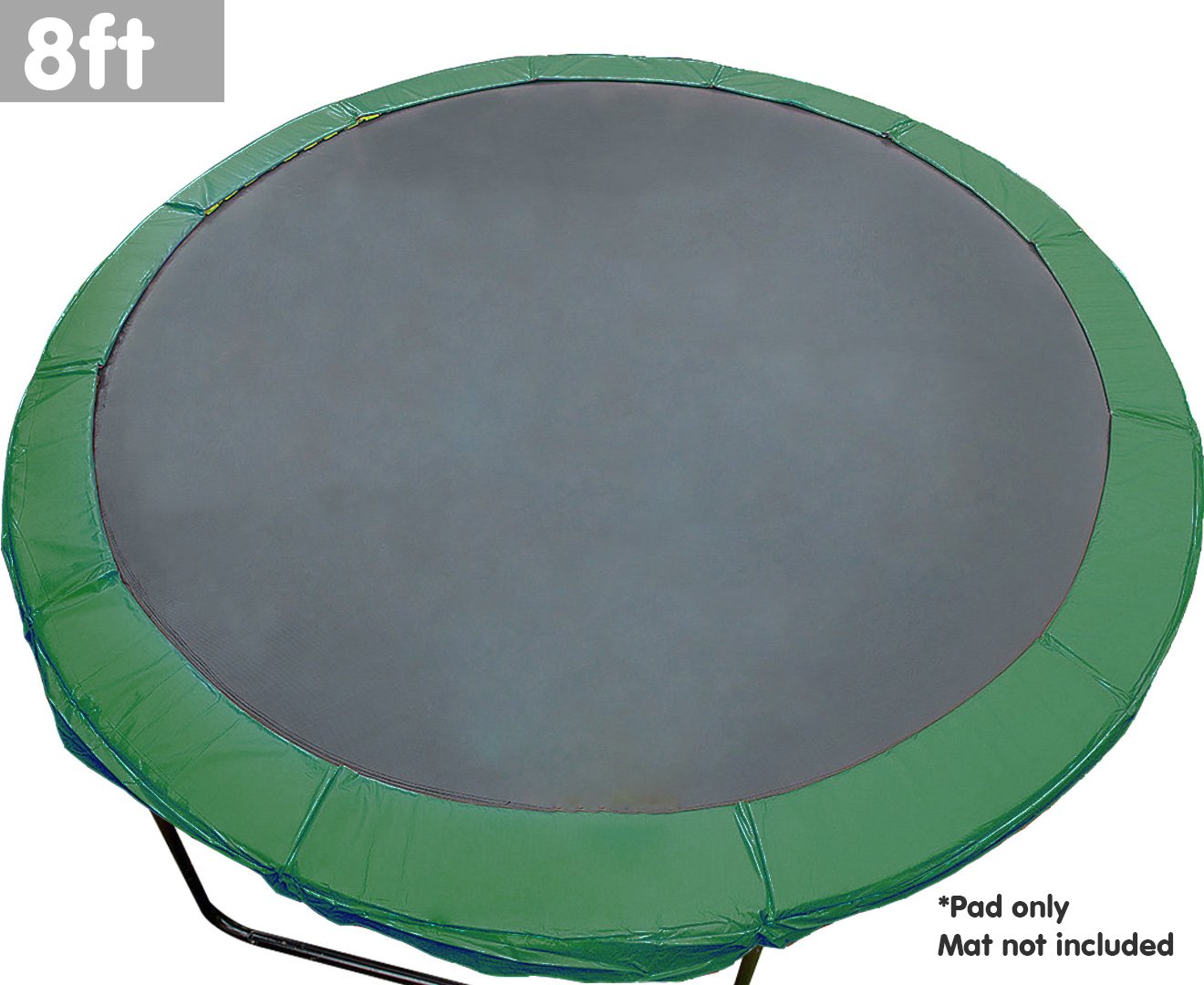 Weatherproof 8ft Trampoline Spring Pad, 15mm Foam - Powertrain