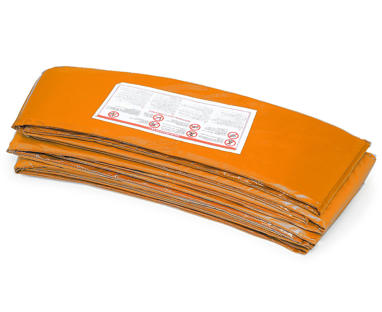 Weatherproof Trampoline Safety Pad 6ft - Orange, Powertrain