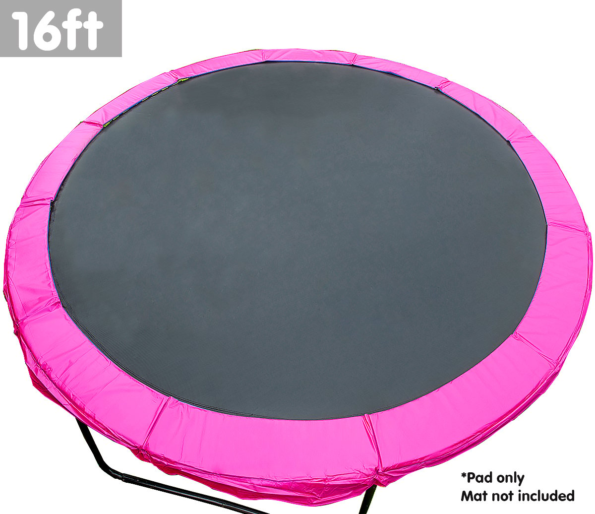 UV Proof PVC 16ft Trampoline Safety Pad - Pink by Powertrain