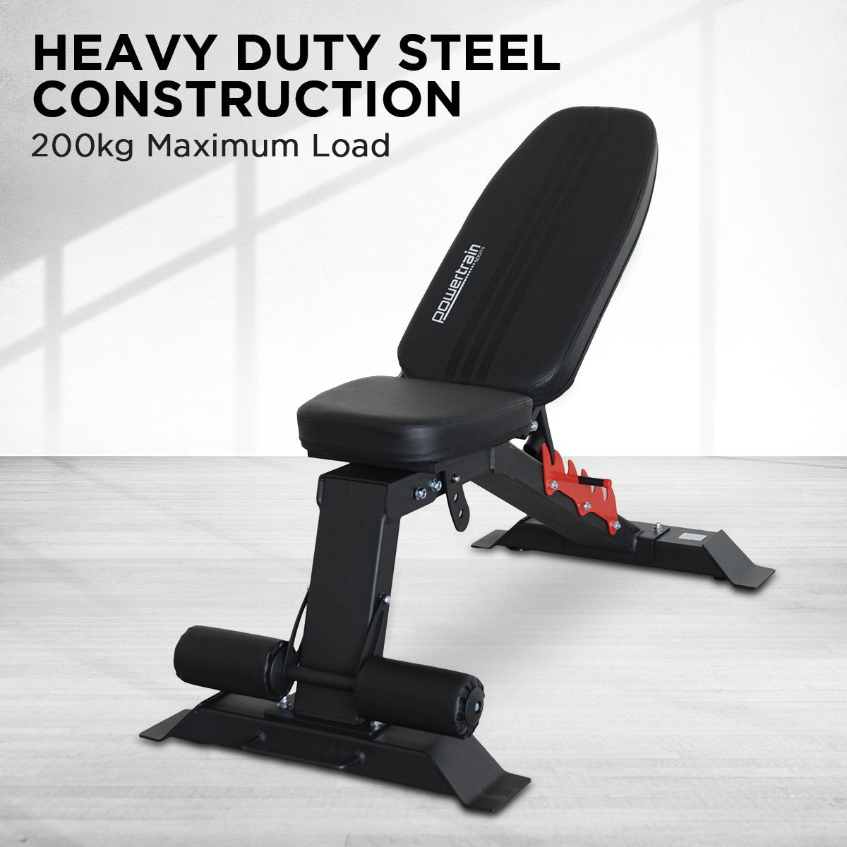 Heavy-Duty Adjustable Dumbbell Bench, 200kg Capacity