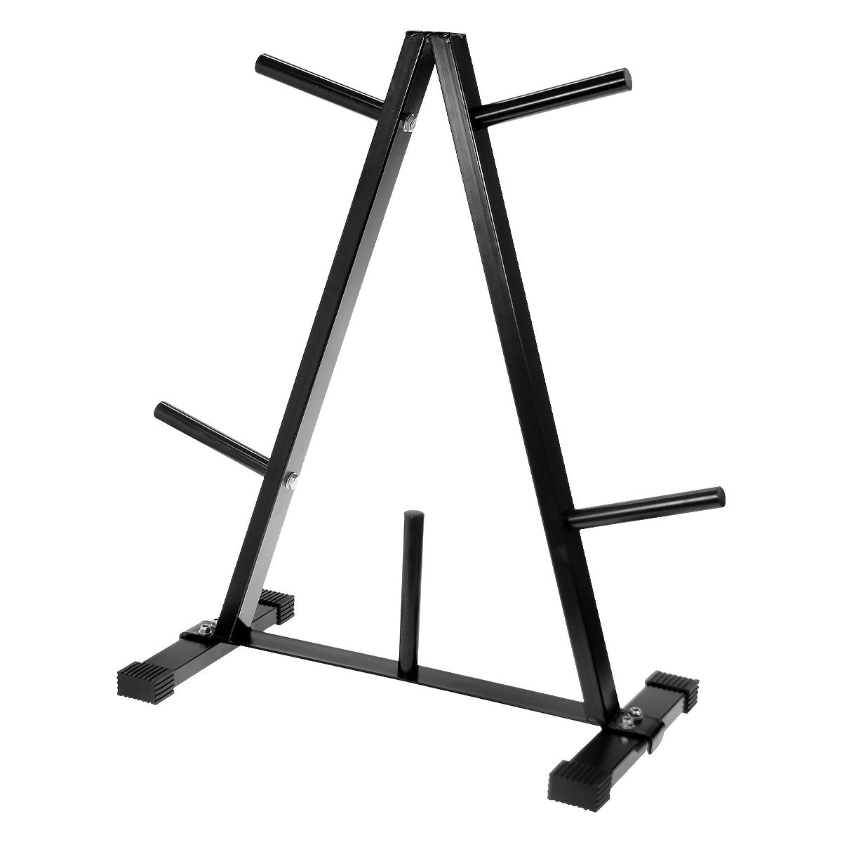 Steel A-Frame Weight Plates Storage Rack, 200kg Cap Powertrain