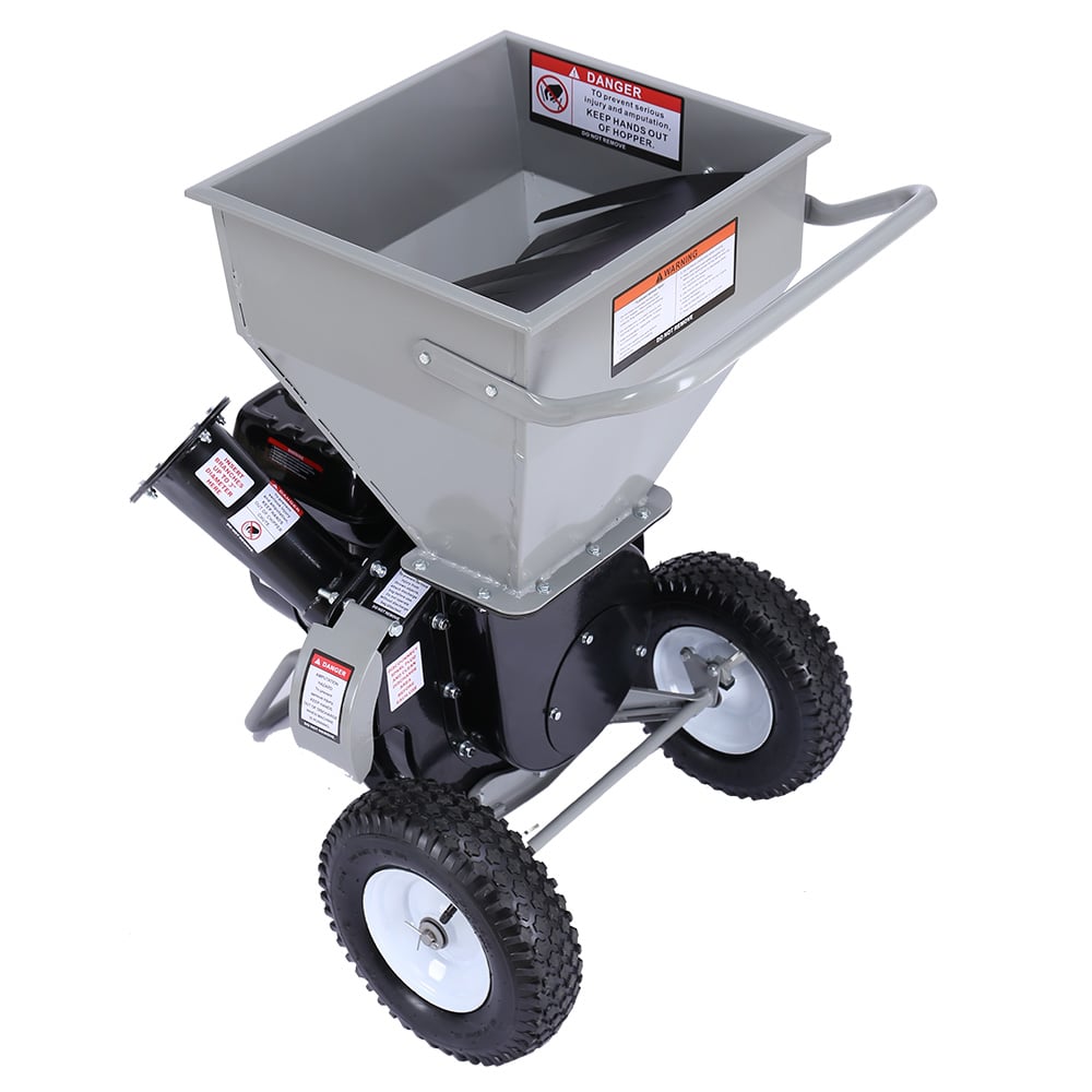 8HP 212cc Petrol Wood Chipper Shredder Mulcher - Ducar