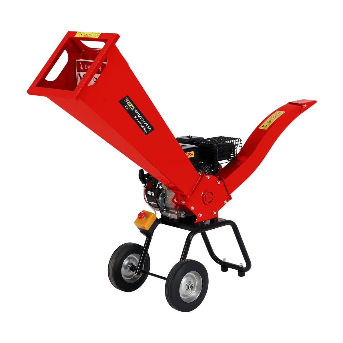 7HP OHV Wood Chipper Shredder, 212cc Engine, Ducar