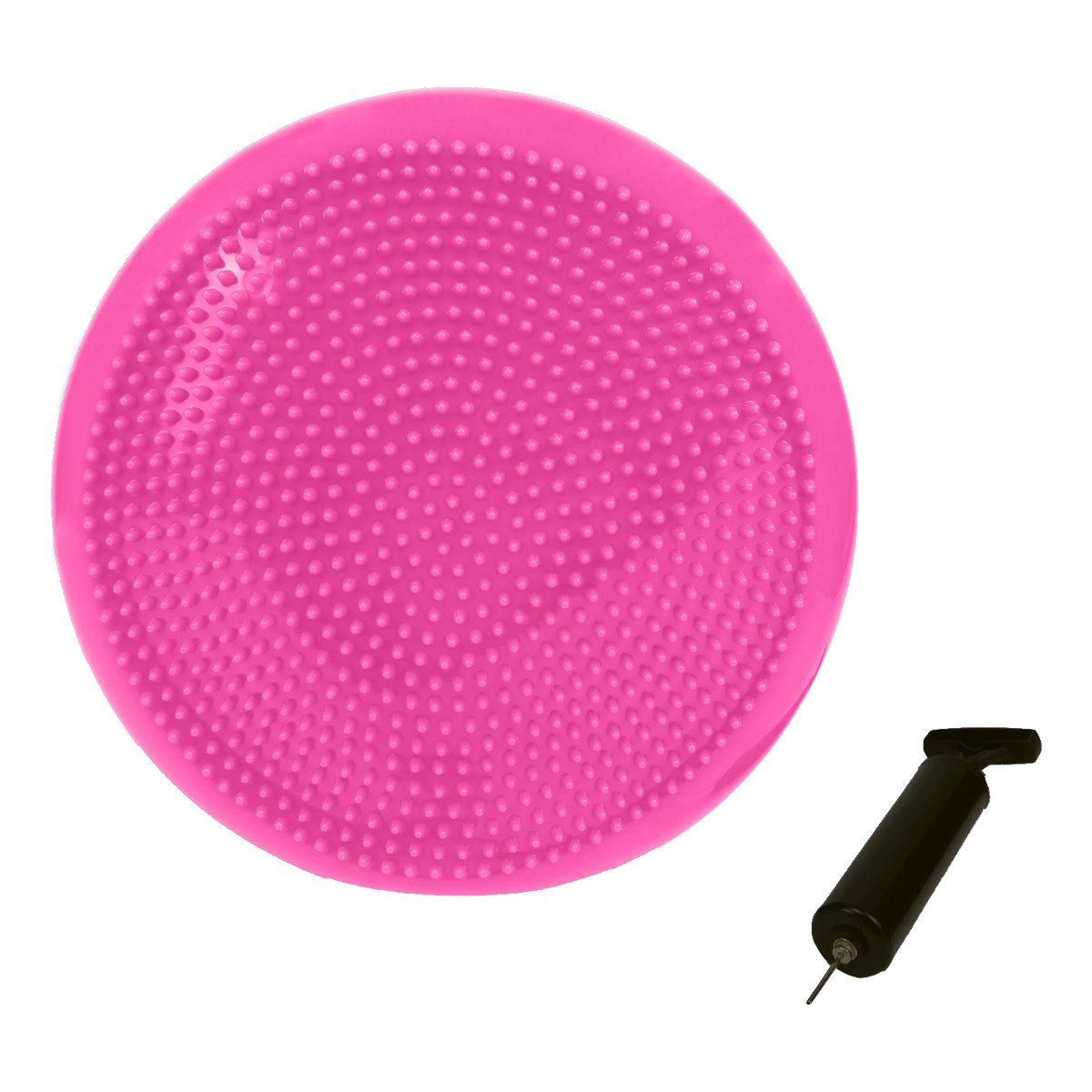 Inflatable PVC Yoga Stability Disc 34.5cm – Pink