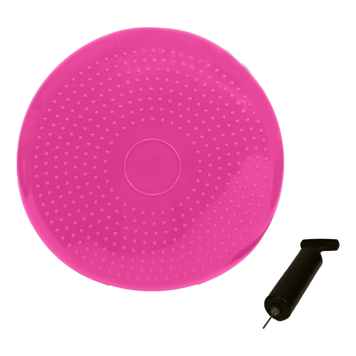 Inflatable PVC Yoga Stability Disc 34.5cm – Pink