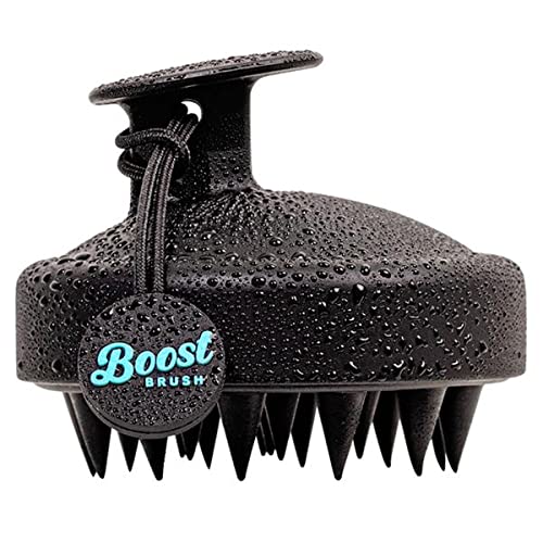 Scalp Massaging Shampoo Brush & Detangling Hair Brush