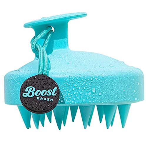 Turquoise Shampoo & Detangling Hair Brush Set - BoostBrush