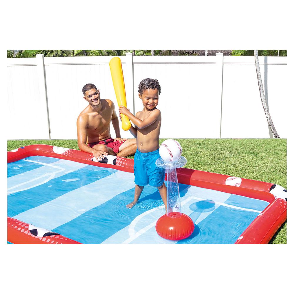 Multi-Sport Inflatable Play Centre Paddling Pool, Intex