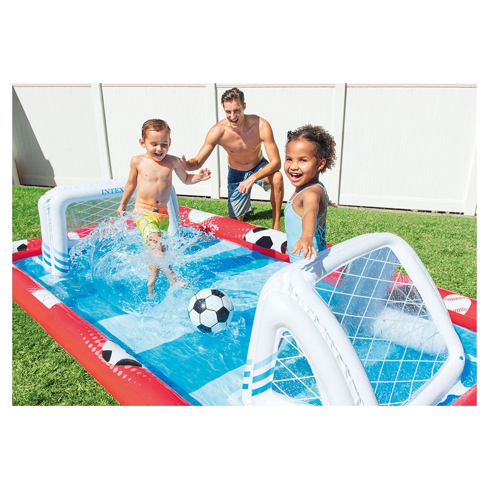 Multi-Sport Inflatable Play Centre Paddling Pool, Intex