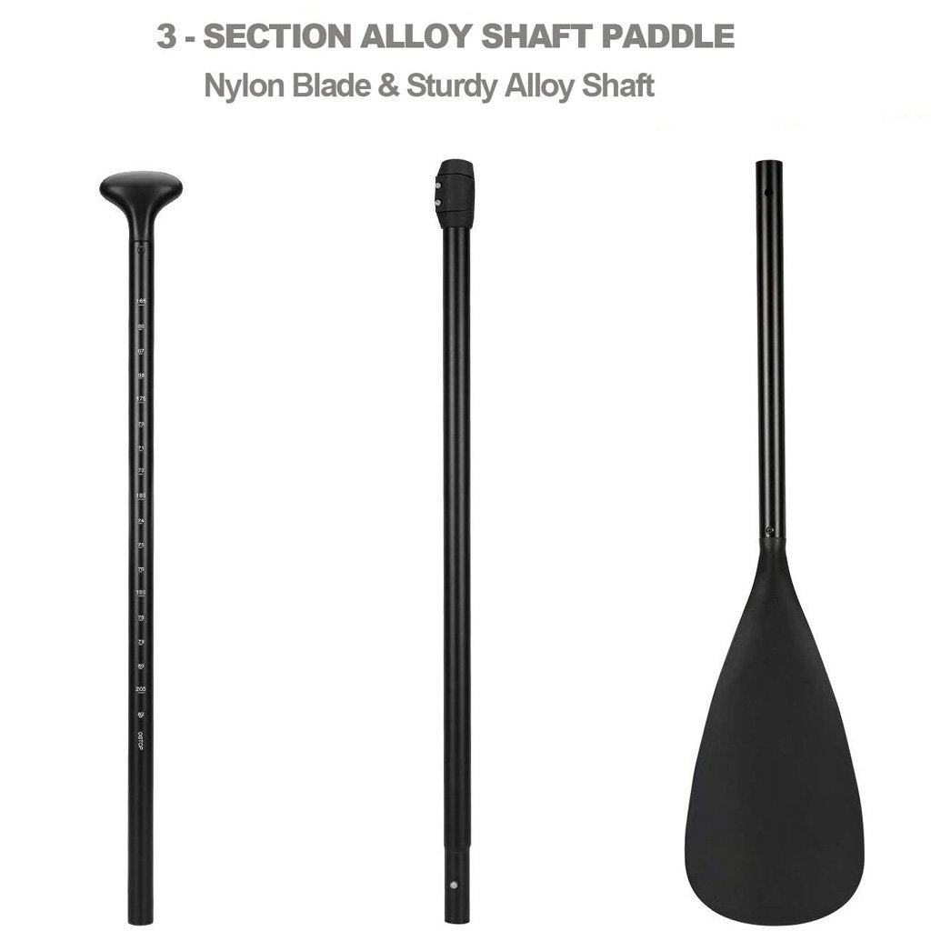 Lightweight Adjustable SUP Paddle 65-84” 3/4 Piece Set