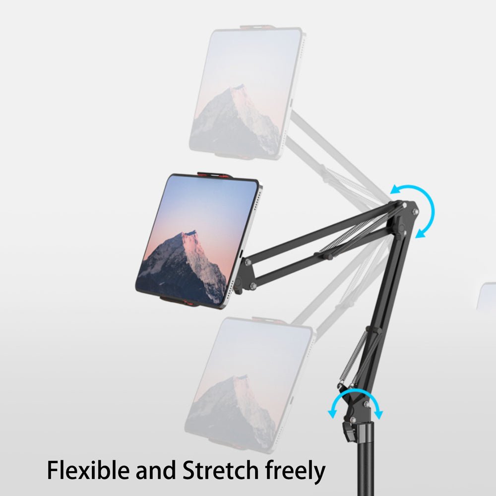 Heavy-Duty Adjustable Tablet & Phone Floor Stand 140cm