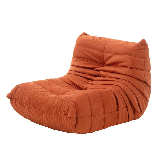 High Back Single Fireside Togo Sofa Chair Cozy Lounge Chair with Ottoman High Density Sponge Multiple Colors Comfortable and Durable Green