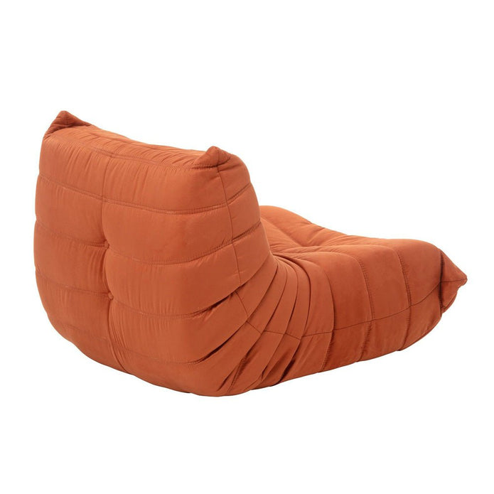High Back Single Fireside Togo Sofa Chair Cozy Lounge Chair with Ottoman High Density Sponge Multiple Colors Comfortable and Durable Green