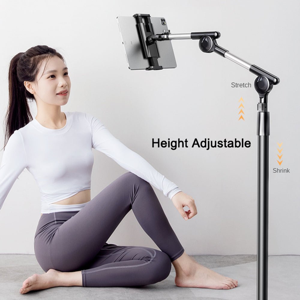 360° Rotating Adjustable Floor Stand for Phones & Tablets - RTAKO