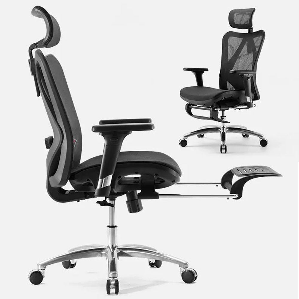 Ergonomic High Back Mesh Office Chair, 3D Armrests, Black, SIHOO