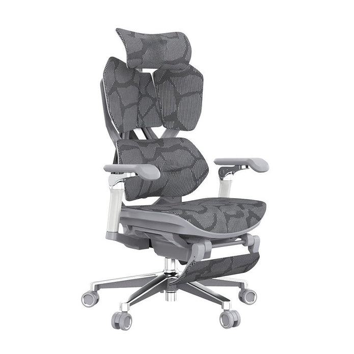 SIHOO X5 Pro Gaming Chair Grey Frame with Grey Mesh