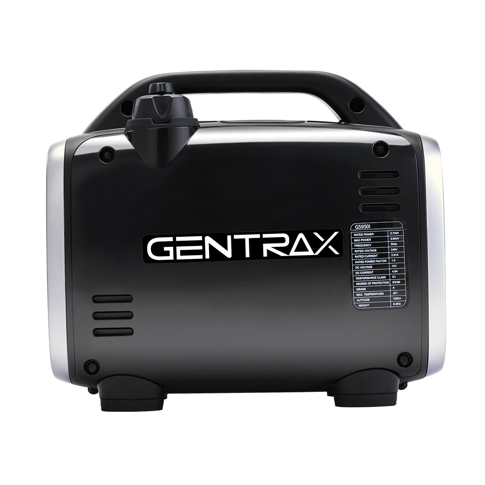 Super Light Quiet 800W Inverter Generator with USB - Gentrax