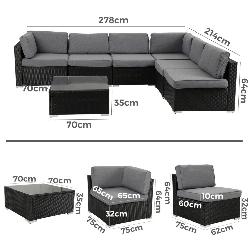 Veranda Fancy Grande Sofa Set