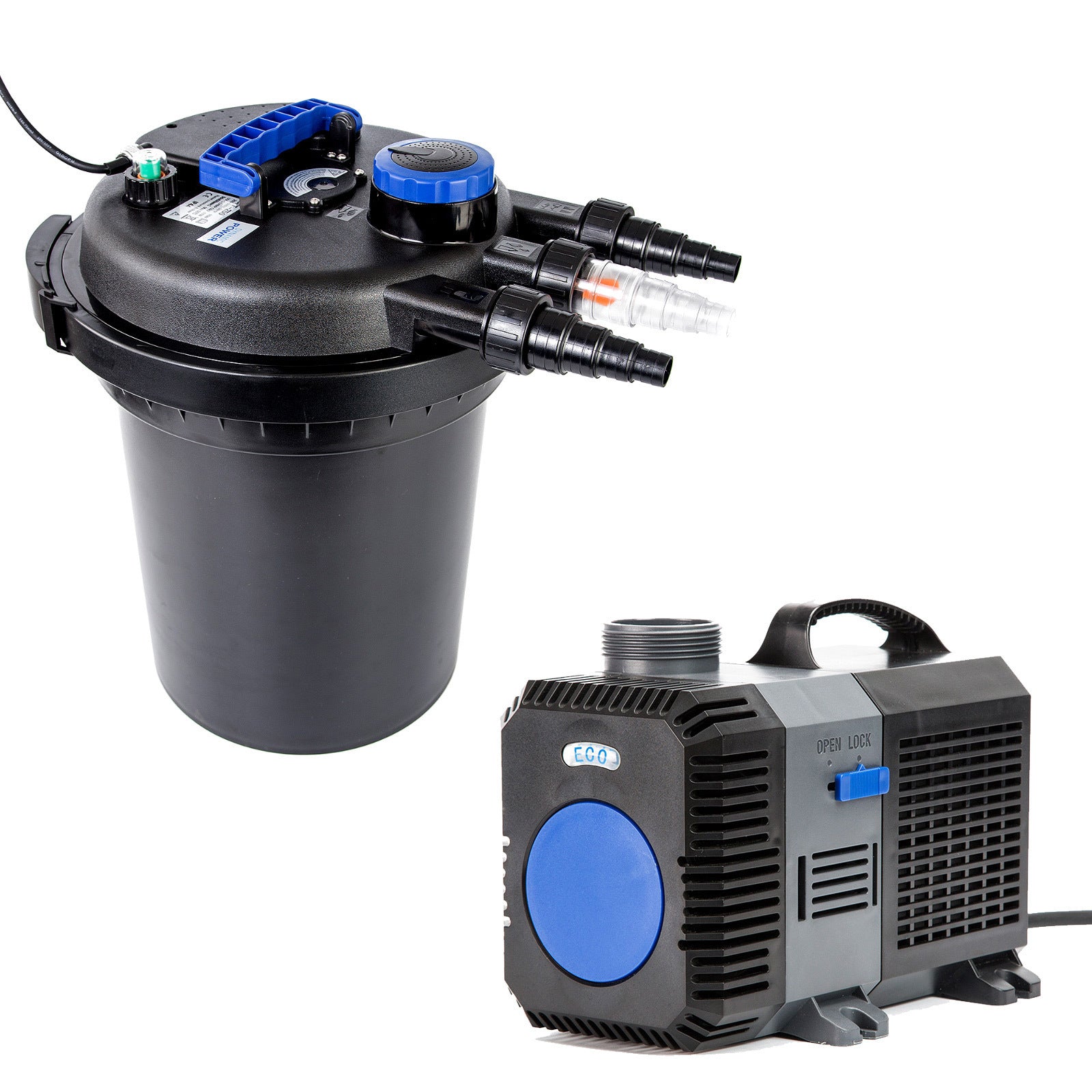 High Efficiency Aquarium Pond UV Filter & Water Pump Set