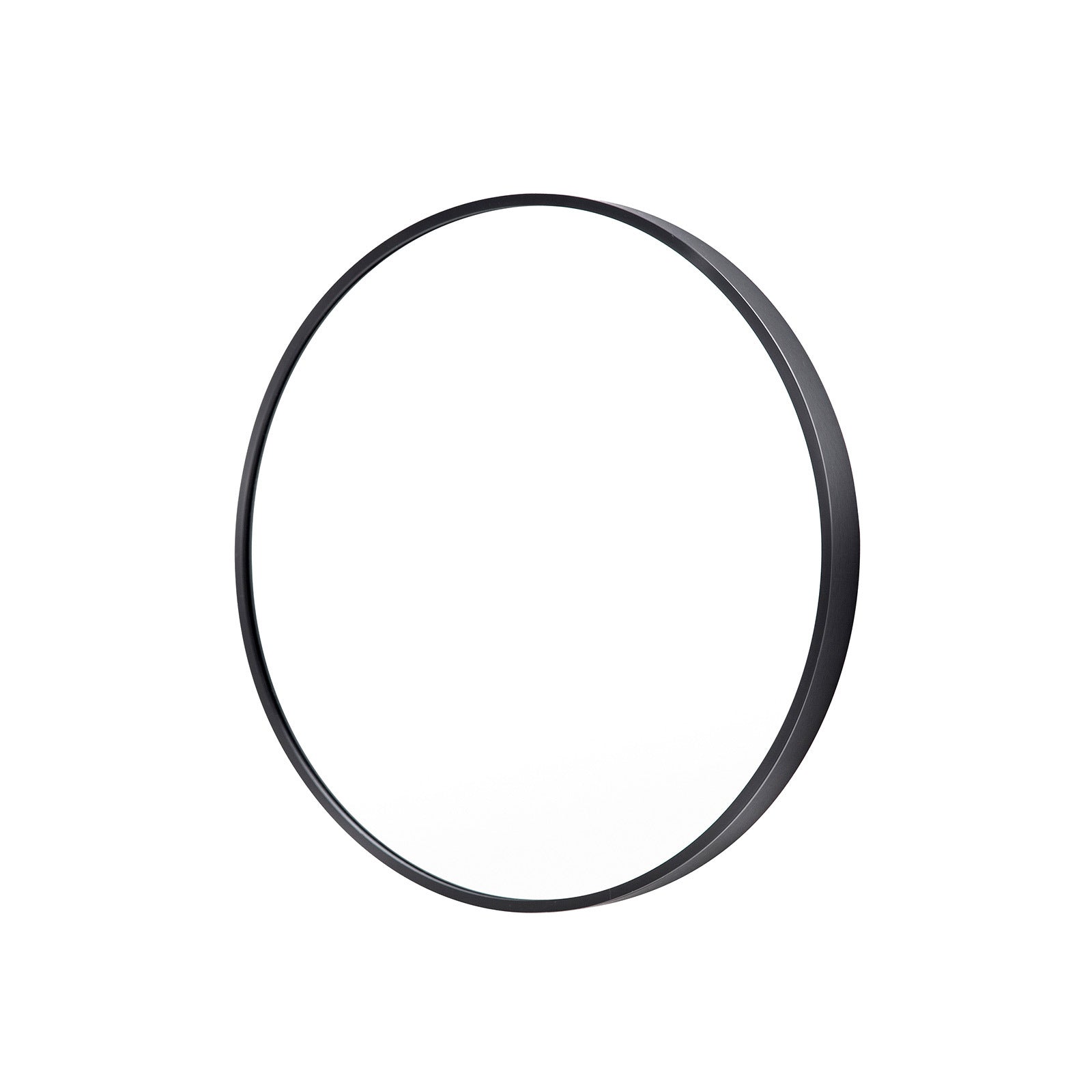 Round Wall Mirror 50cm Alu Frame for Bathroom - La Bella