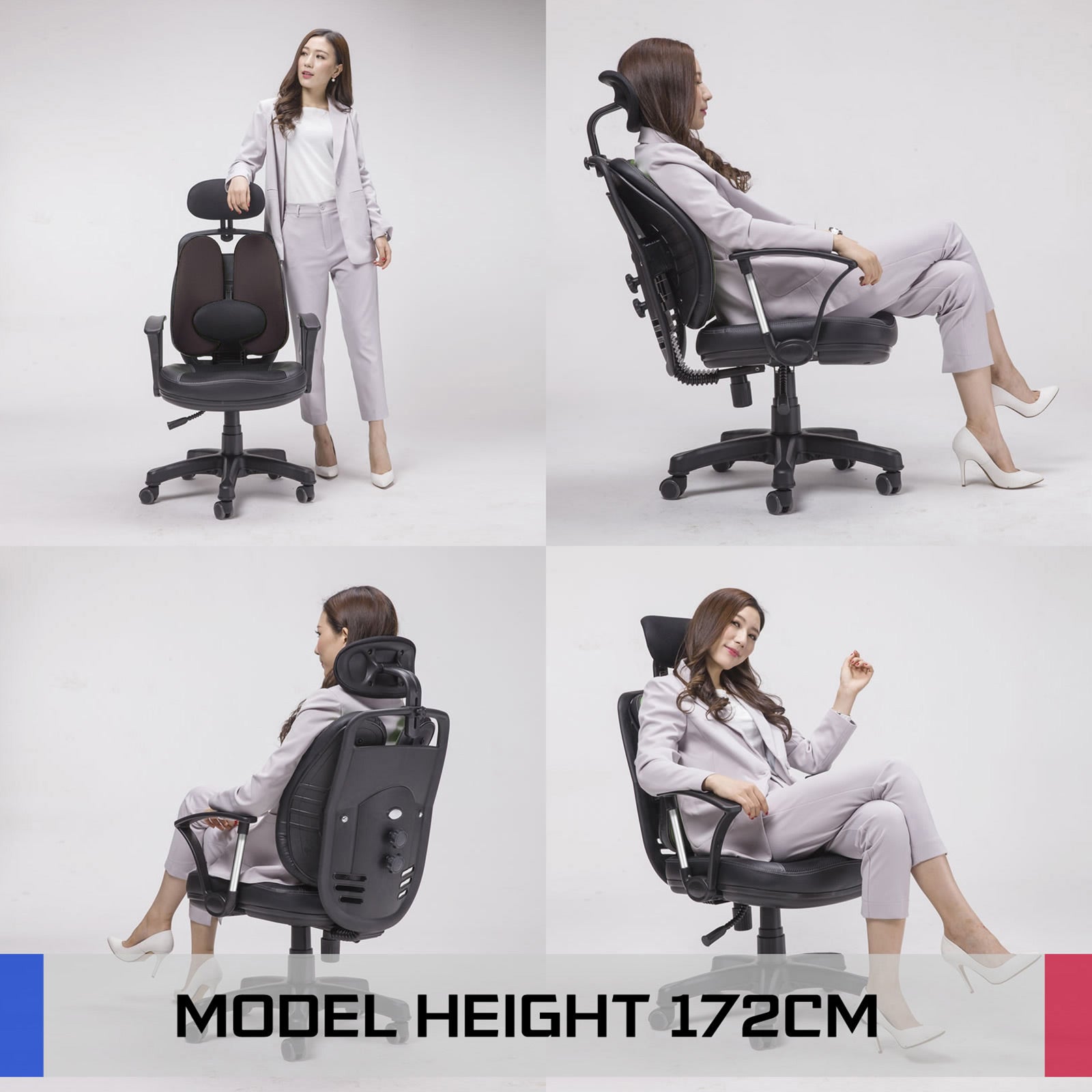 Ergonomic Adjustable Office Chair with Lumbar Support