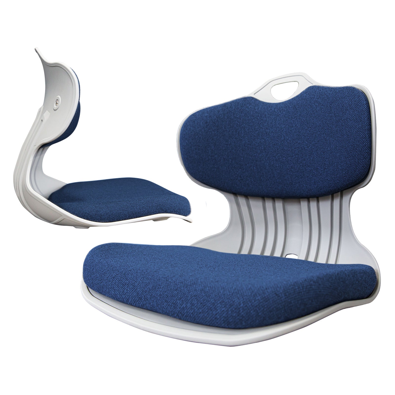 Ergonomic Posture Correction Chair Set, Stackable, Blue, Samgong