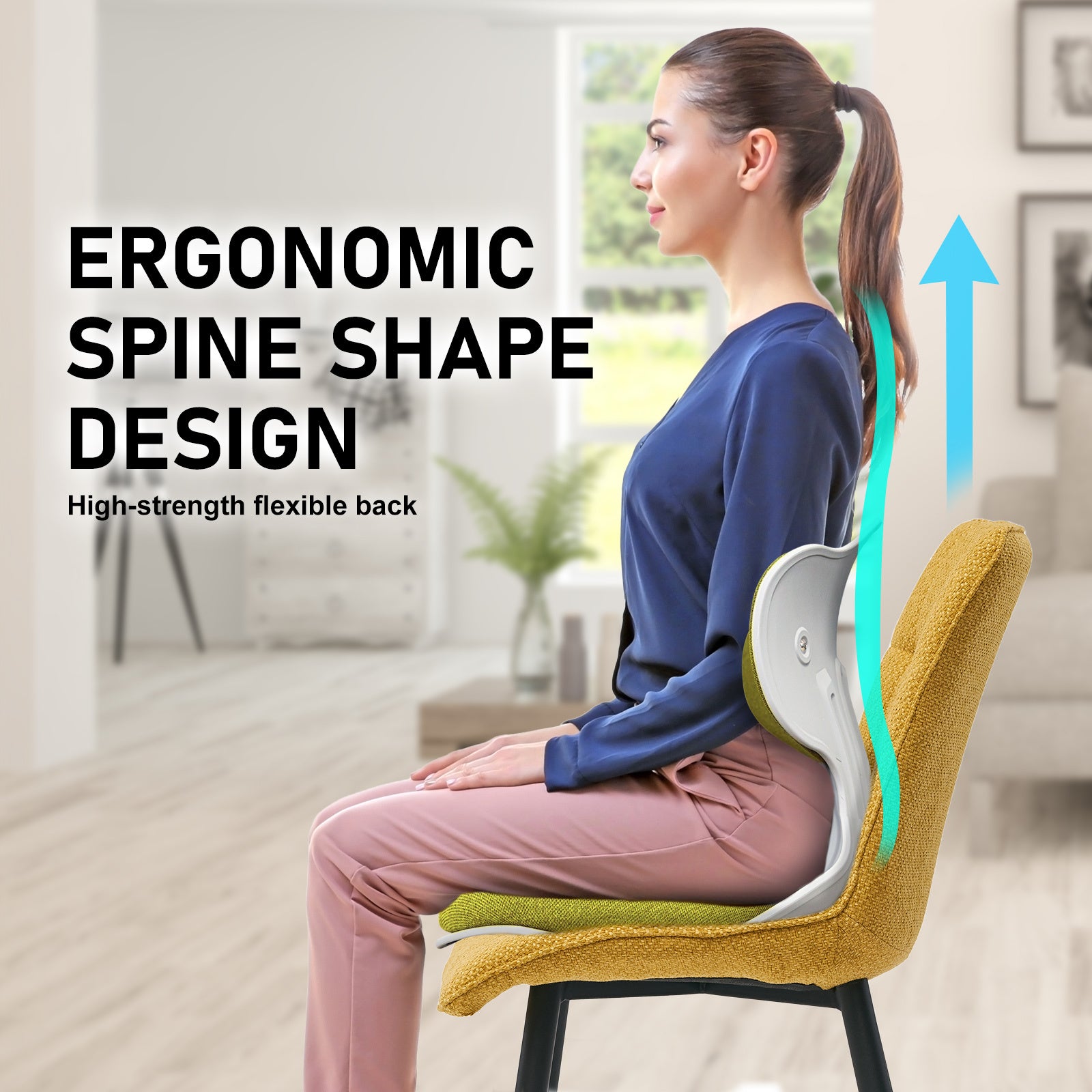 Ergonomic Posture Correction Chair with Ventilated Cushions - SAMGONG