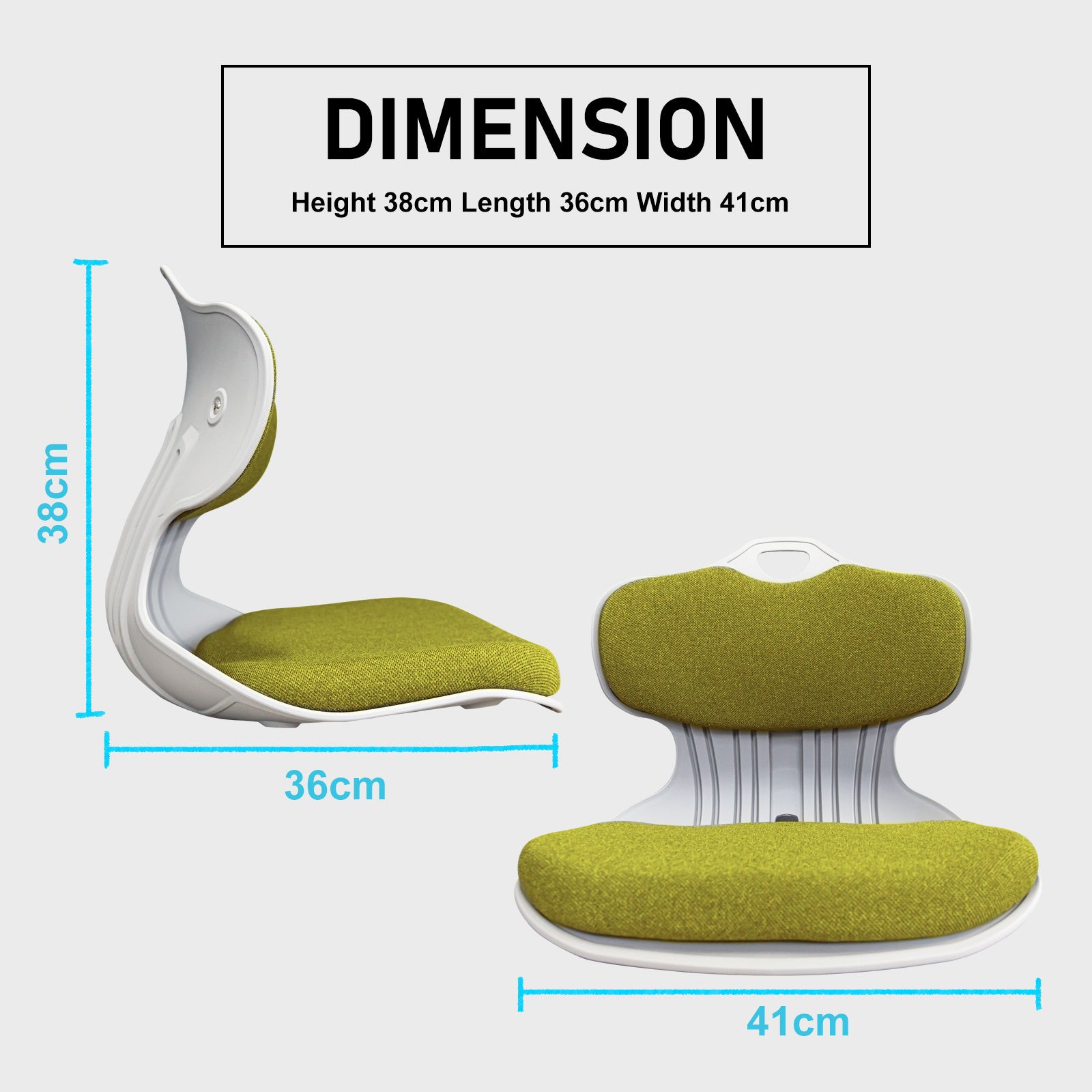 Ergonomic Posture Correction Chair with Ventilated Cushions - SAMGONG