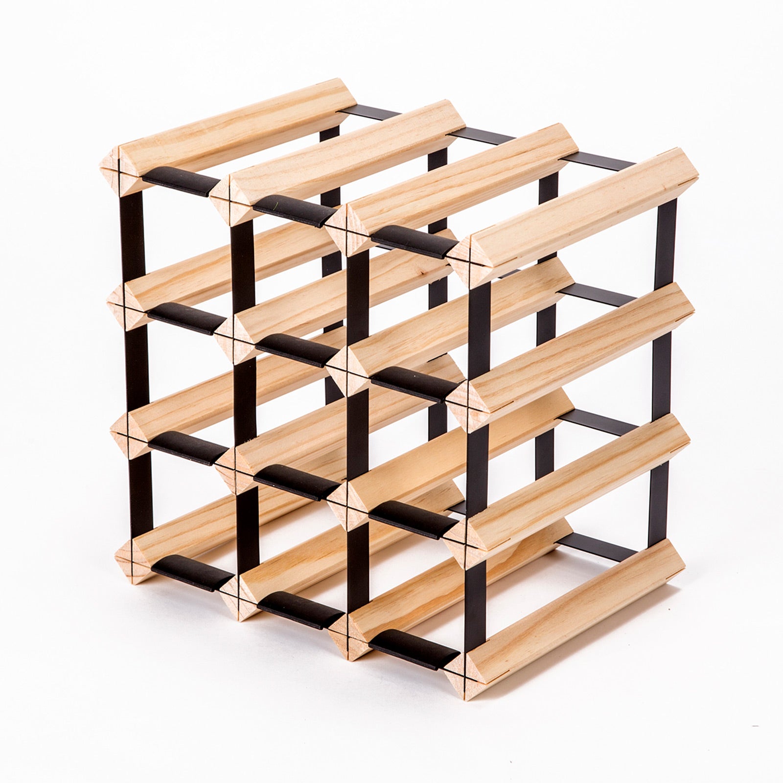 Sustainable Timber Wine Rack 12 Bottle, Expandable by Home Ready