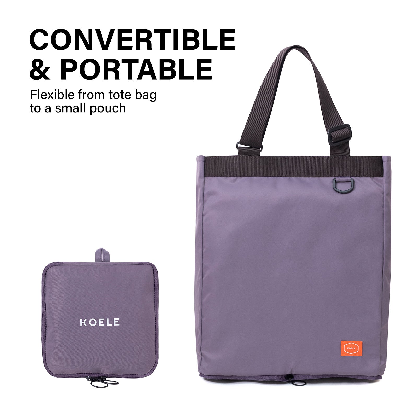 High Density Waterproof Foldable Tote Bag - KO-SHOULDER