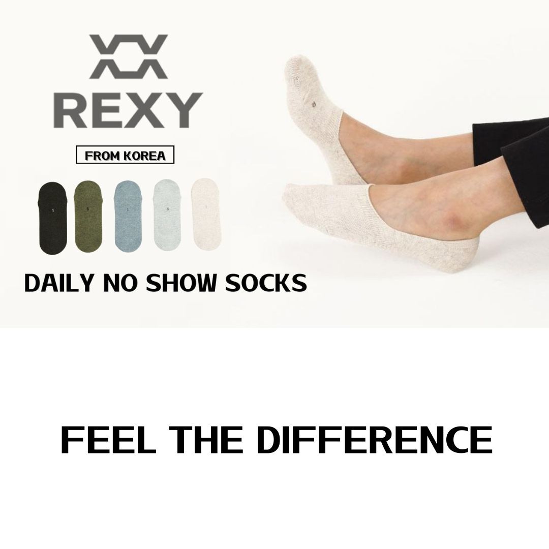 Non-Slip Antimicrobial No Show Ankle Socks 10x Pack Rexy