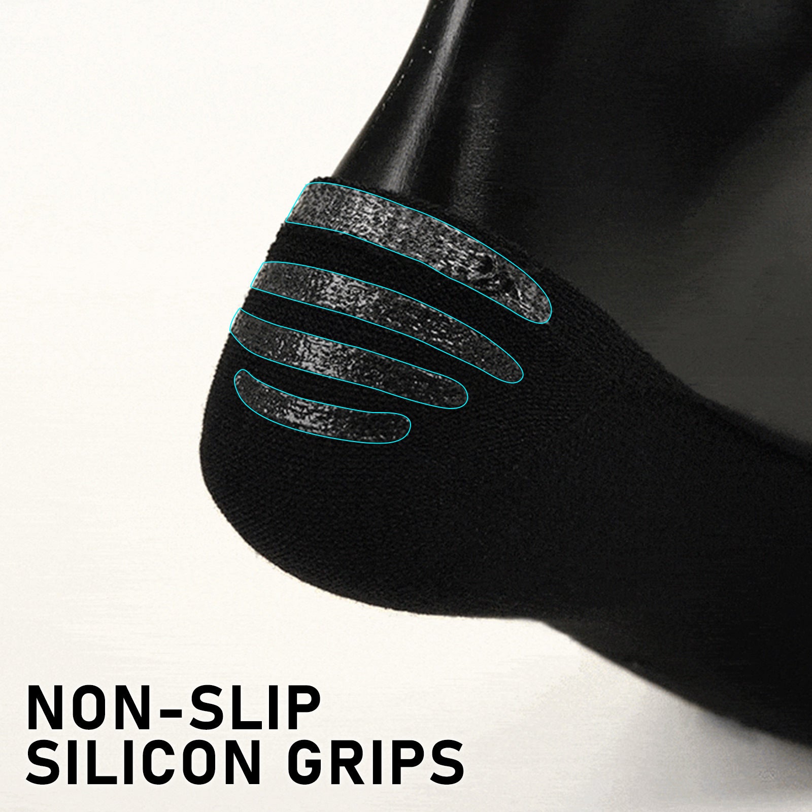 Non-Slip Breathable Cushion No Show Socks 12-Pack Medium