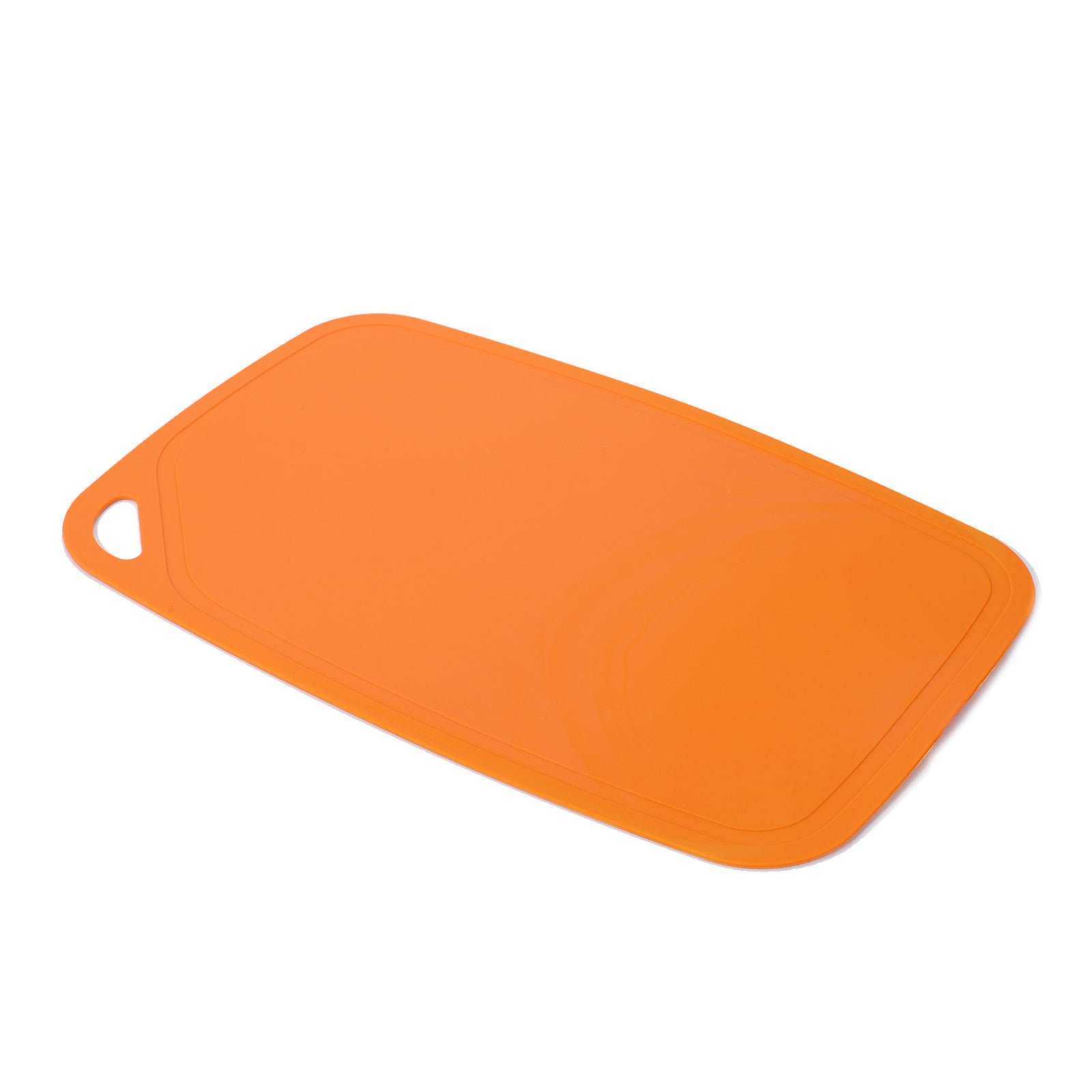 Antibacterial TPU Cutting Board, Dishwasher Safe, Orange - Ecosillee