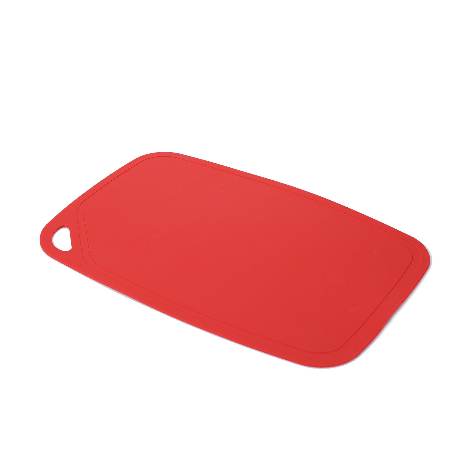 Antibacterial TPU Cutting Board, Baby-Safe, Red - Ecosillee