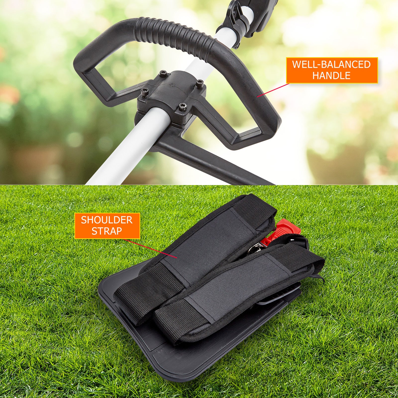 Lightweight 26cc Gasoline Brush Cutter with Blade, Dynamic Power