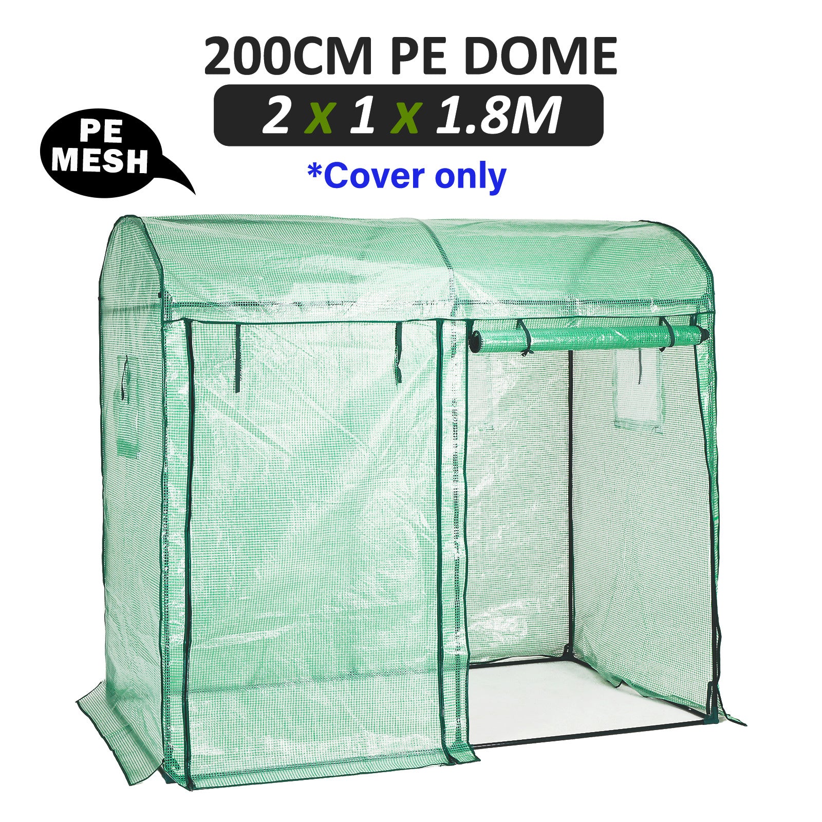 Tear-Resistant Waterproof Greenhouse Cover 200cm – Home Ready