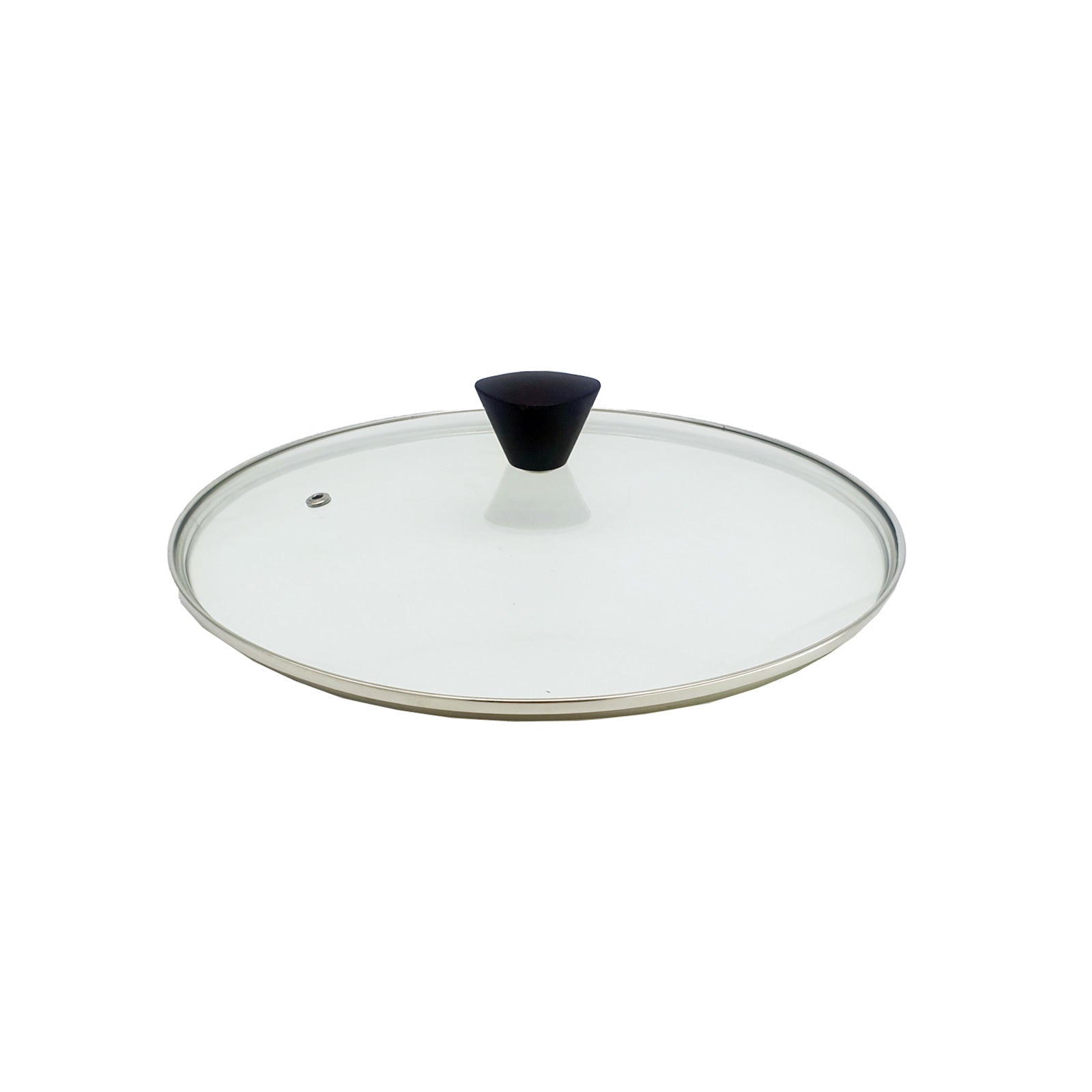 KOMAN Stainless Steel Glass Lid with Bakelite Handle - 26cm