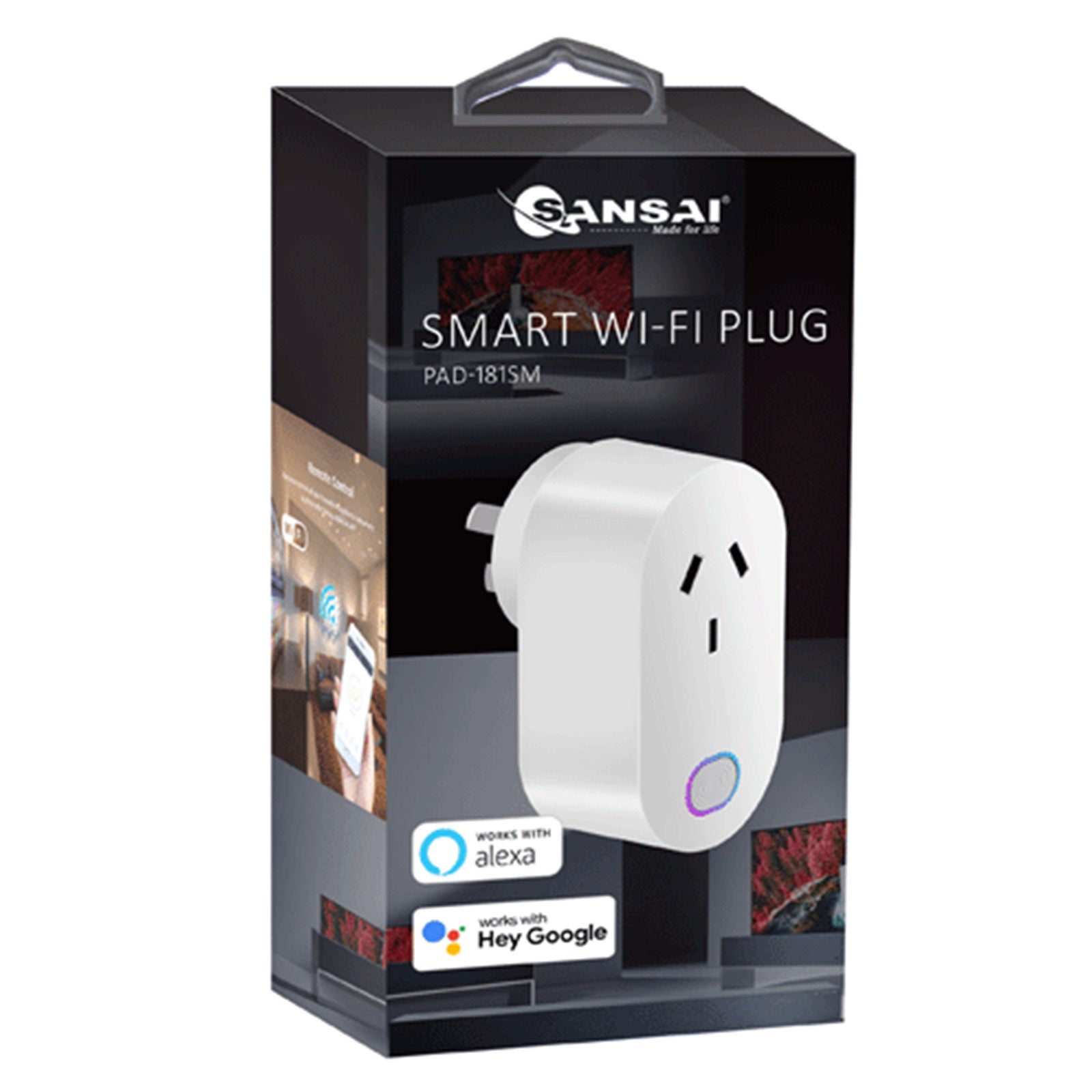 Smart WiFi Surge Protector Adaptor Double Vertical - Sansai