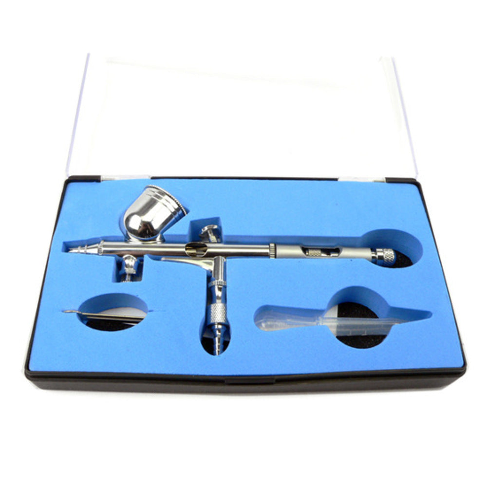 Dual Action Airbrush Kit 0.2mm, Gravity Feed, Micro Control