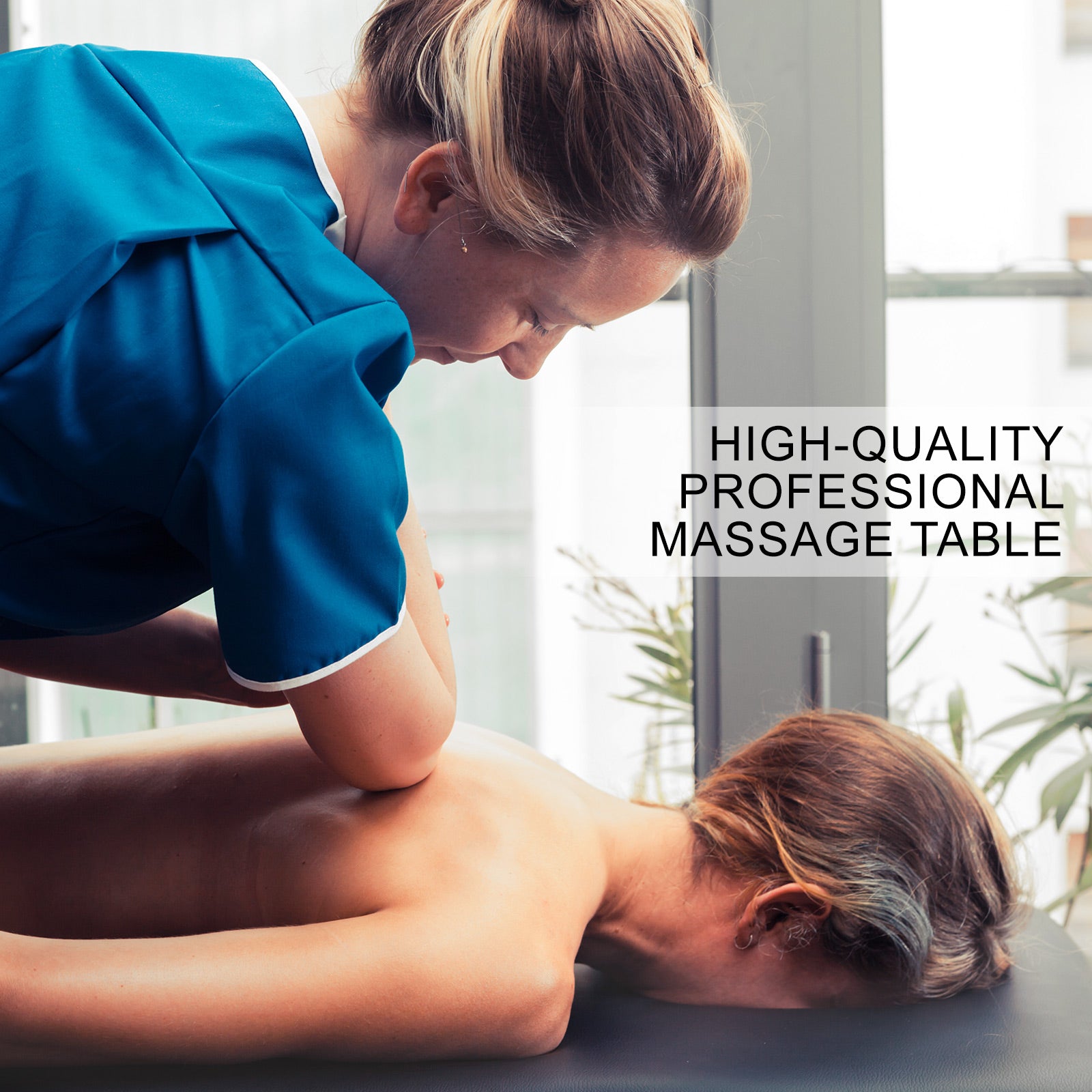 Lightweight Aluminium 3-Fold Massage Table with Accessories Forever Beauty