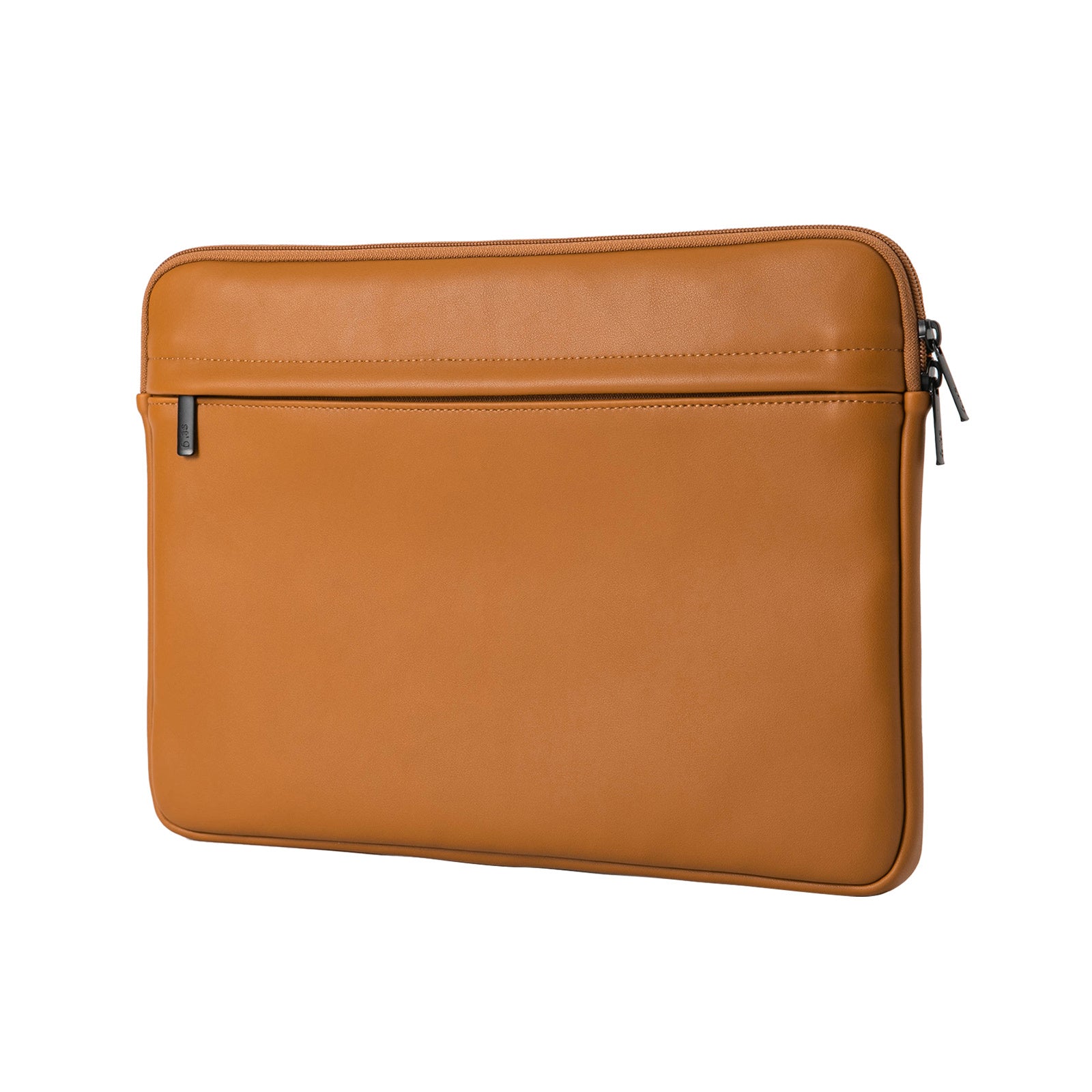 Water-Resistant 13in Padded Laptop Sleeve with Front Pocket Brown ST'9 Erato