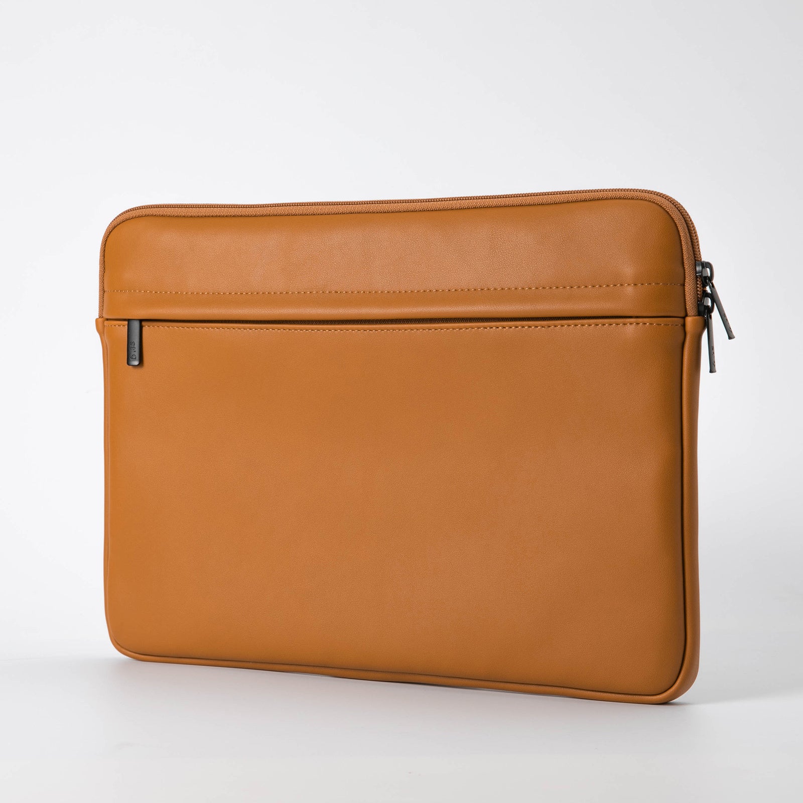 Water-Resistant 13in Padded Laptop Sleeve with Front Pocket Brown ST'9 Erato