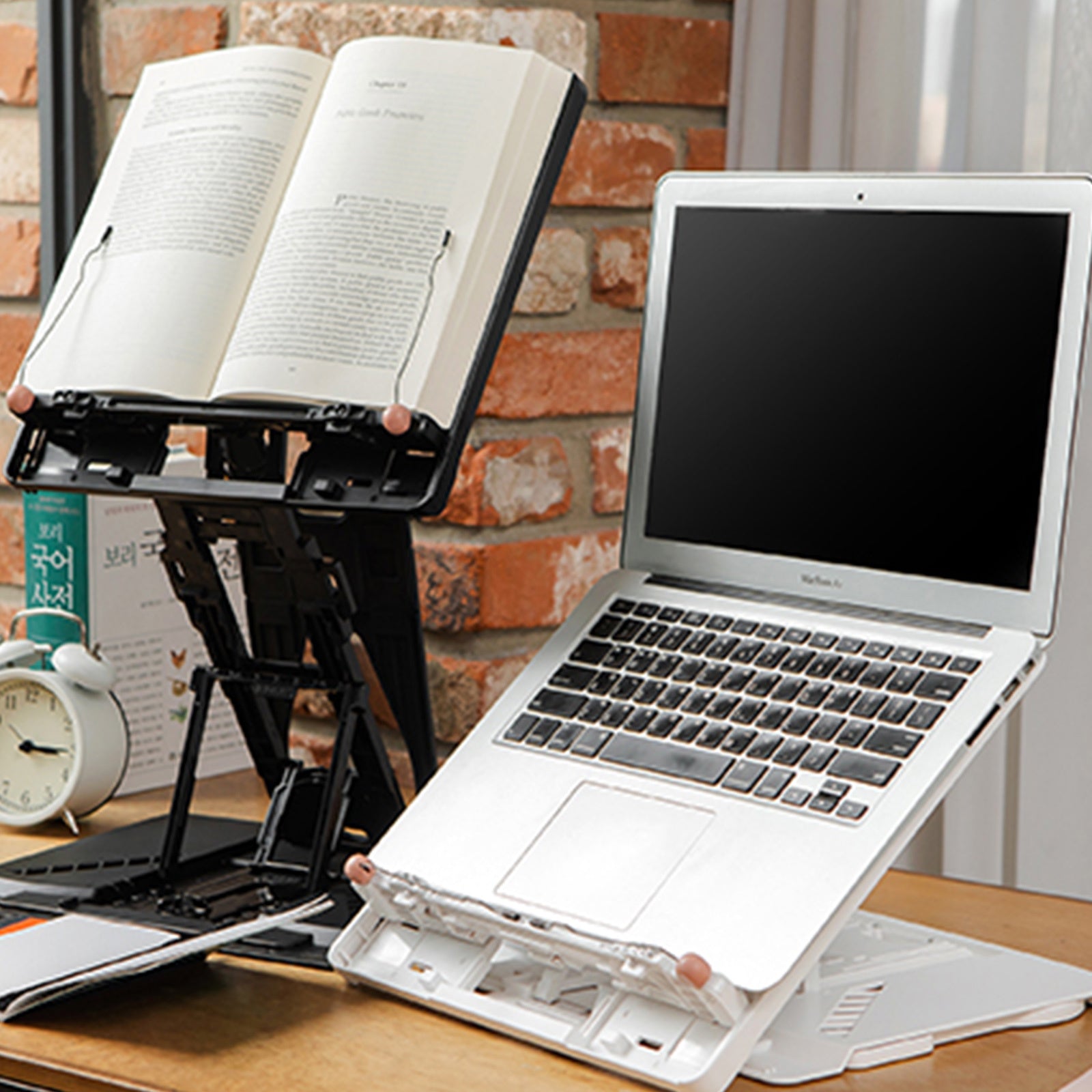 Adjustable 53cm Laptop, Tablet Stand, Ventilated Portable - Pelican