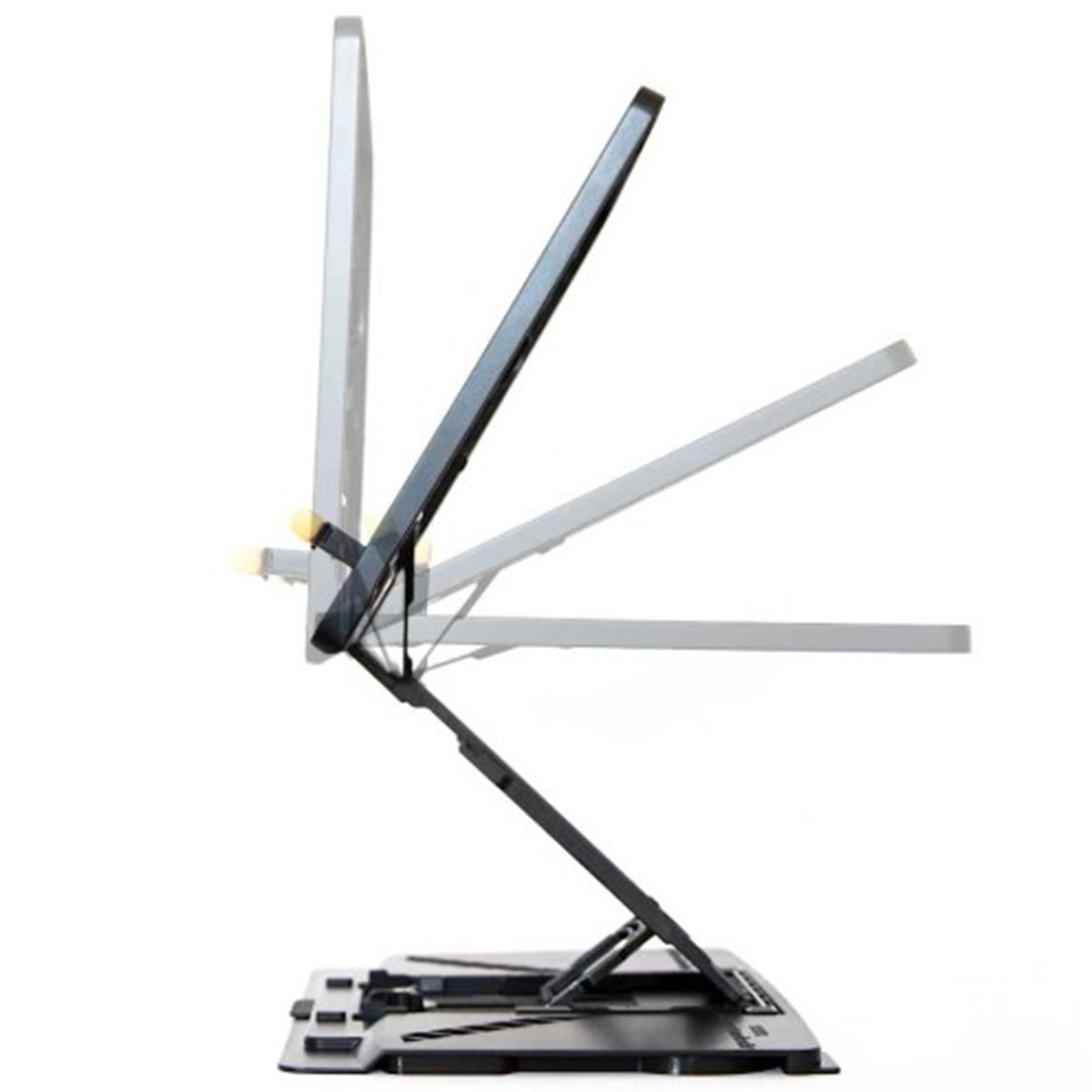 Adjustable 53cm Laptop, Tablet Stand, Ventilated Portable - Pelican