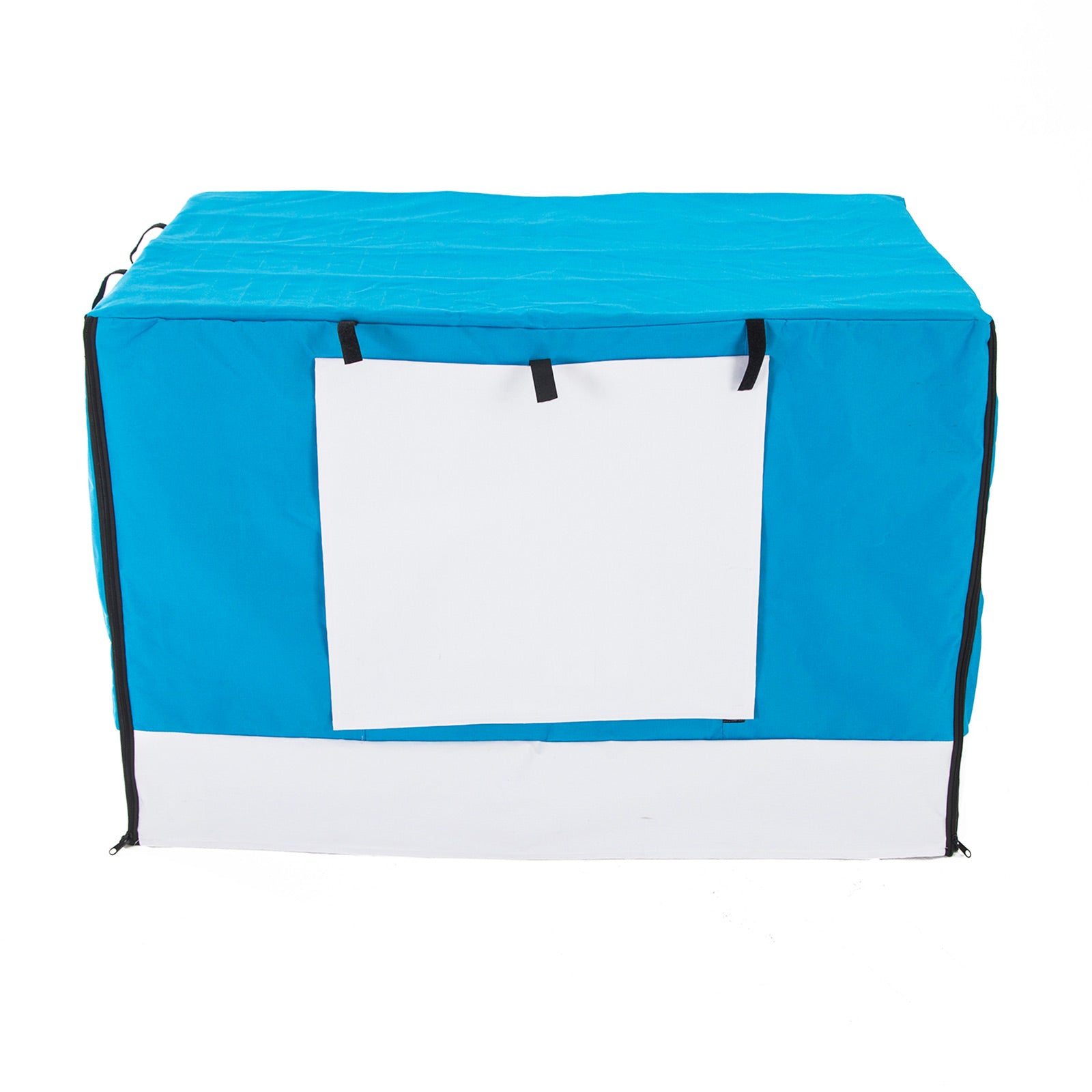 Waterproof Dog Crate Cover, 30in Canvas, Blue - Paw Mate