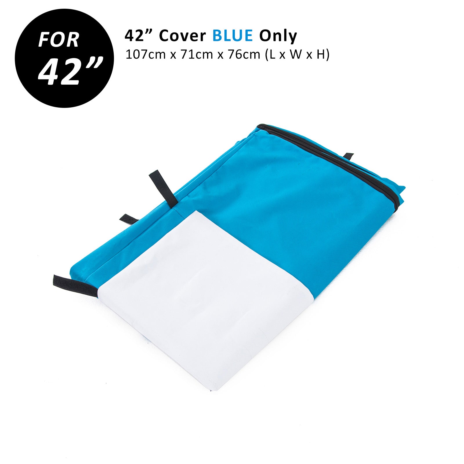 Waterproof Dog Crate Cover 42in Canvas Blue - Paw Mate