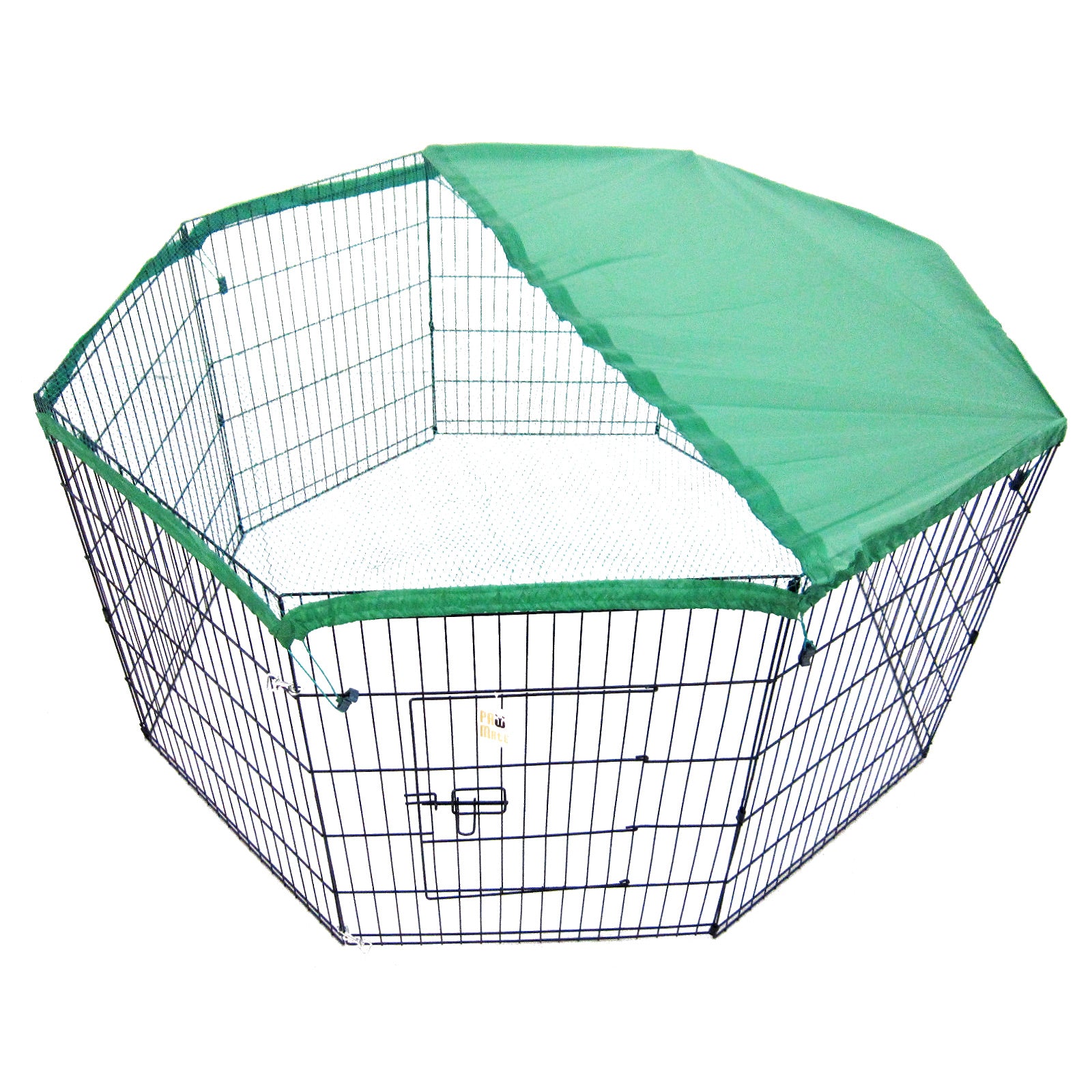 Green Net Cover for 42in Pet Playpen, Dog Cage - Paw Mate