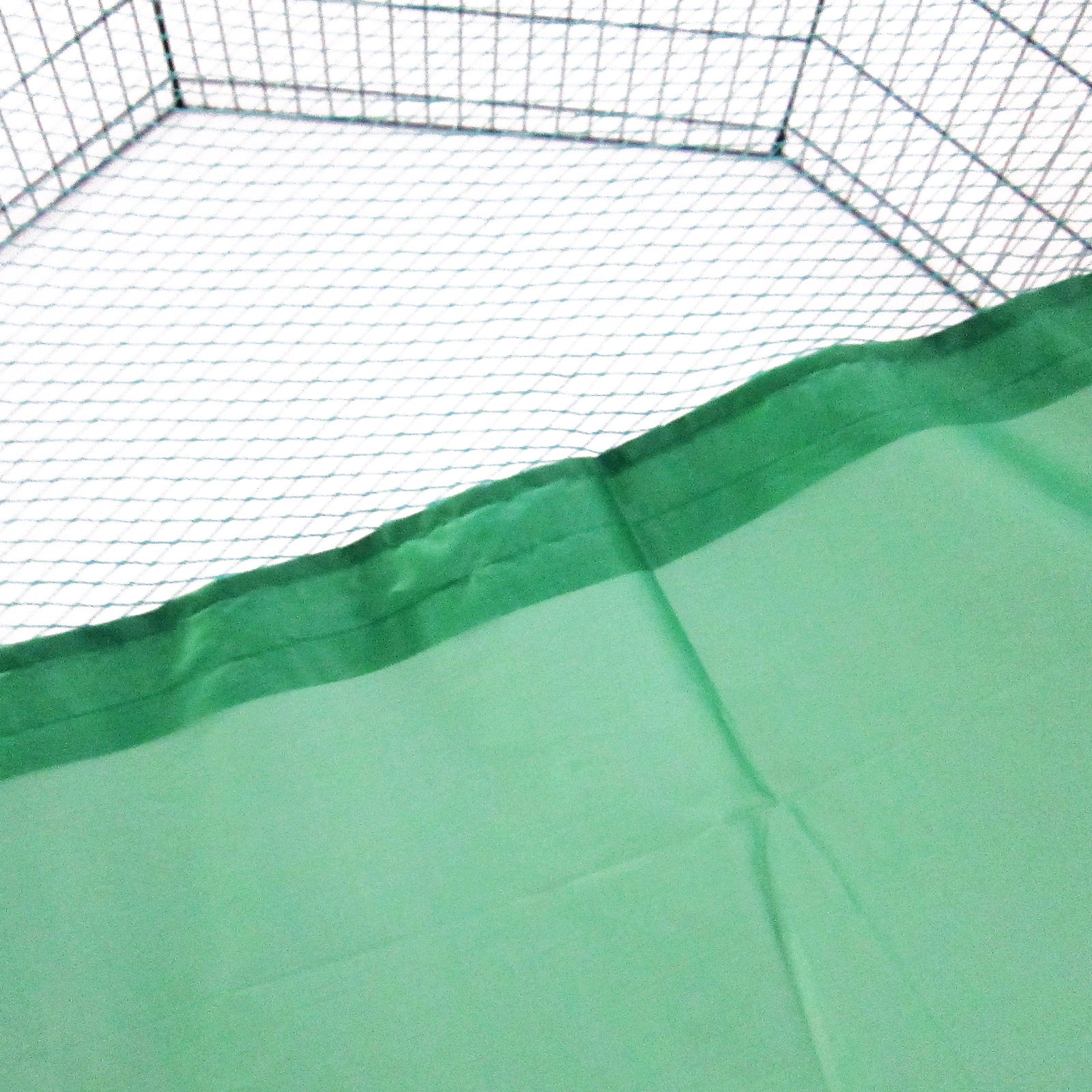 Green Net Cover for 42in Pet Playpen, Dog Cage - Paw Mate